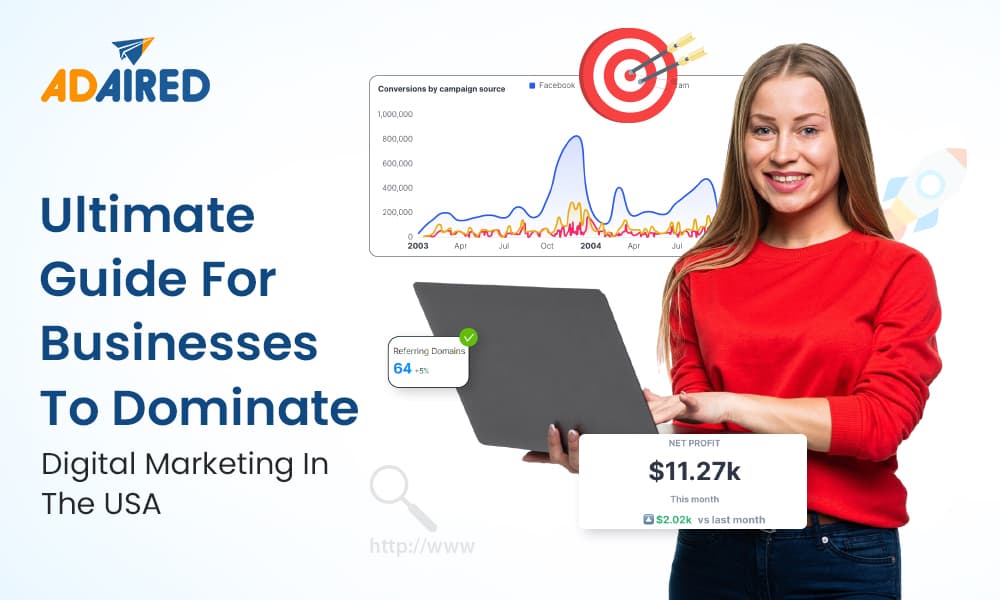 Ultimate Guide For Businesses To Dominate Digital Marketing In The USA